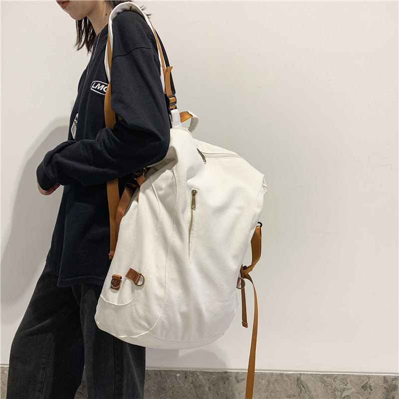 Back to school 2023 new Korean version of backpack girls high school schoolbag boys casual cool large capacity fashion travel backpack the boys