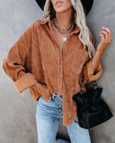 Llyge Corduroy Shirts Women Tops Solid Blouses Female Long Sleeve Spring Autumn Ladies Shirts Loose Boyfriend Style Vintage Blouse