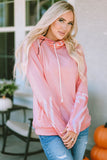 LLYGE Early Autumn New Printed Long Sleeve Hoodie with Pocket