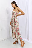 LLYGE Hold Me Tight Sleevless Floral Maxi Dress in Pink